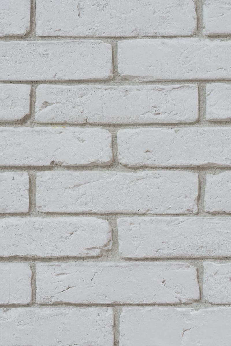 Aranżacje z białą cegłą