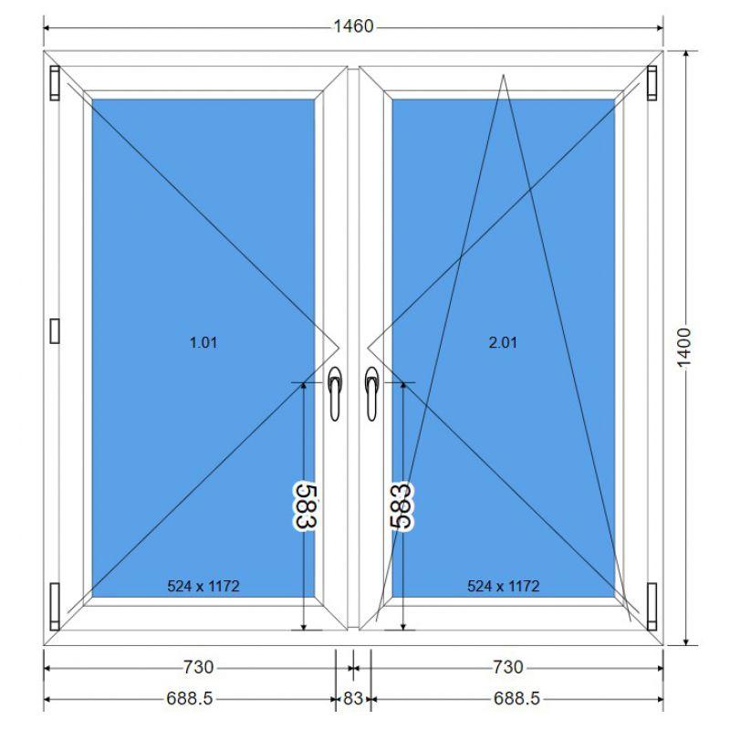 Standardowe wymiary okien