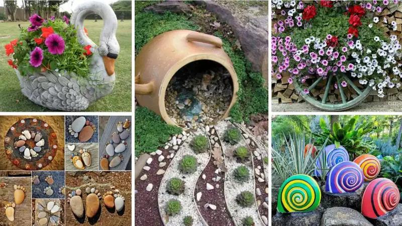 Oryginalne dekoracje ogrodowe: jak wykorzystać leżący dzban do ogrodu?
