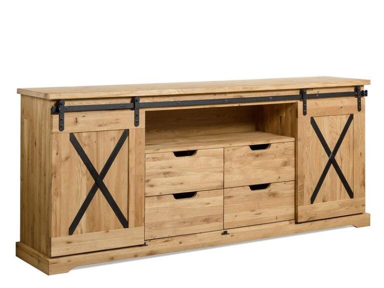 Komoda w czarnym loftowym stylu – inspiracje do nowoczesnego urządzania przestrzeni