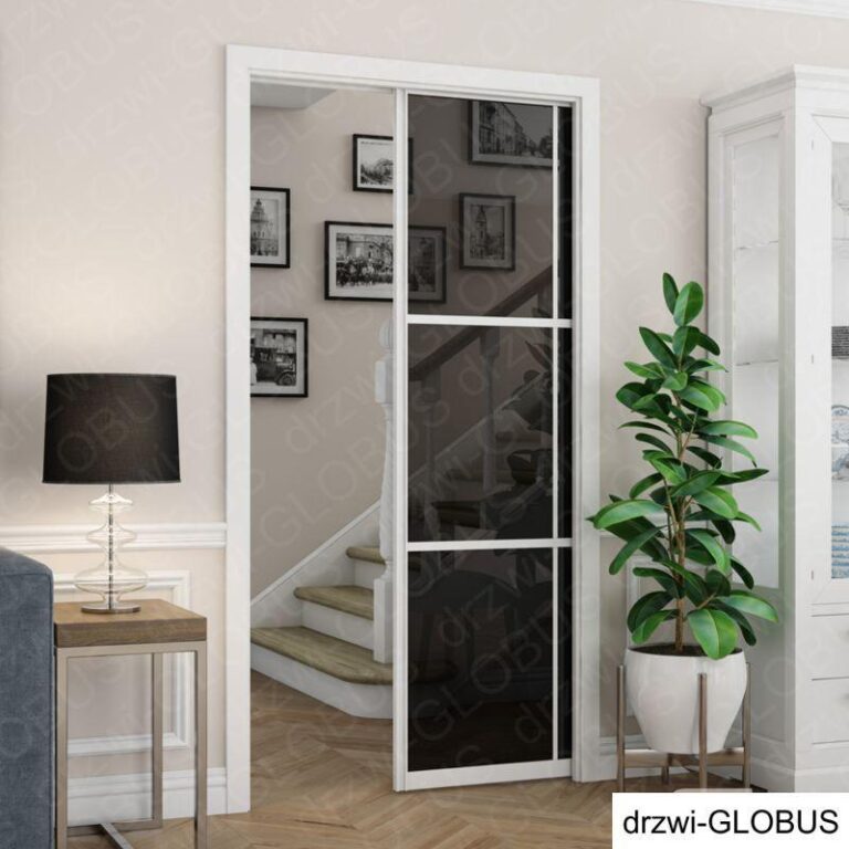 Nowoczesne rozwiązania: trendy w białych drzwiach szklanych, które zachwycają elegancją