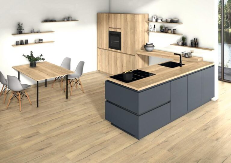 Odkryj nowoczesny design kuchni dąb Halifax: charakterystyczne cechy, które zachwycają