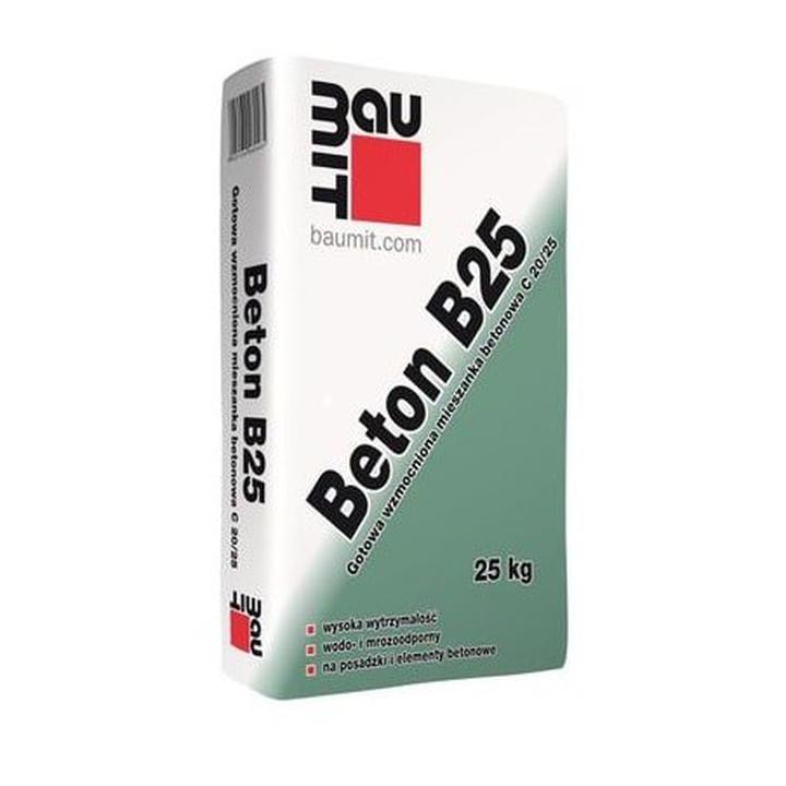 Koszt betonu B25 za m3