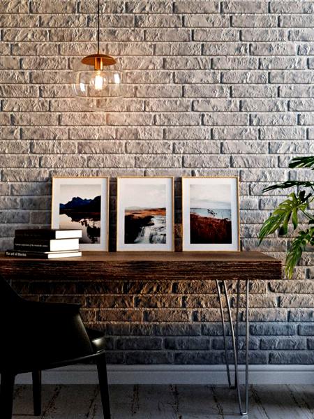 Aranżacja cegły dekoracyjnej