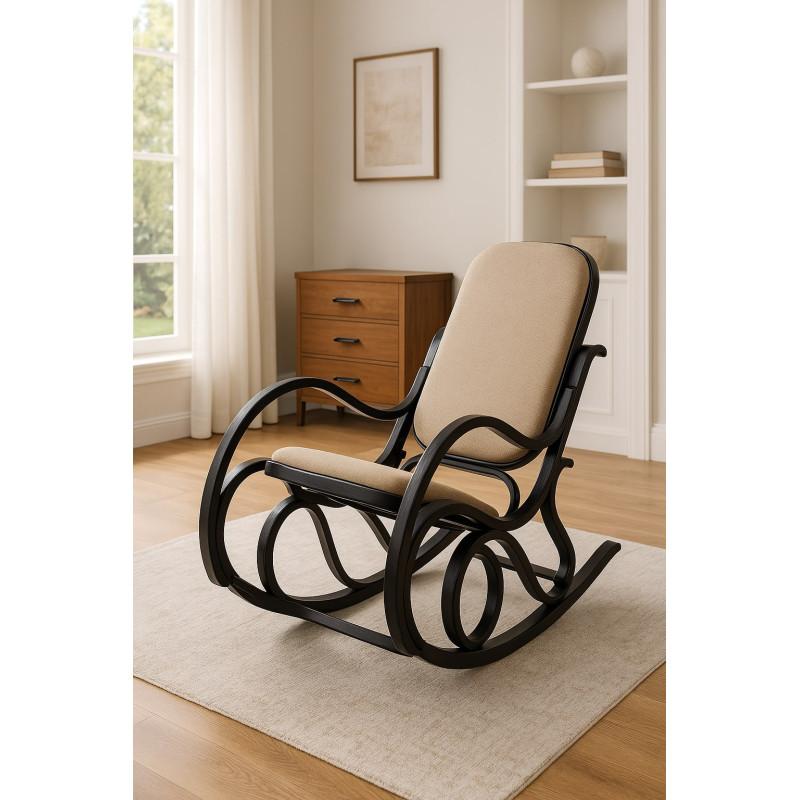 Fotel bujany rozkładany