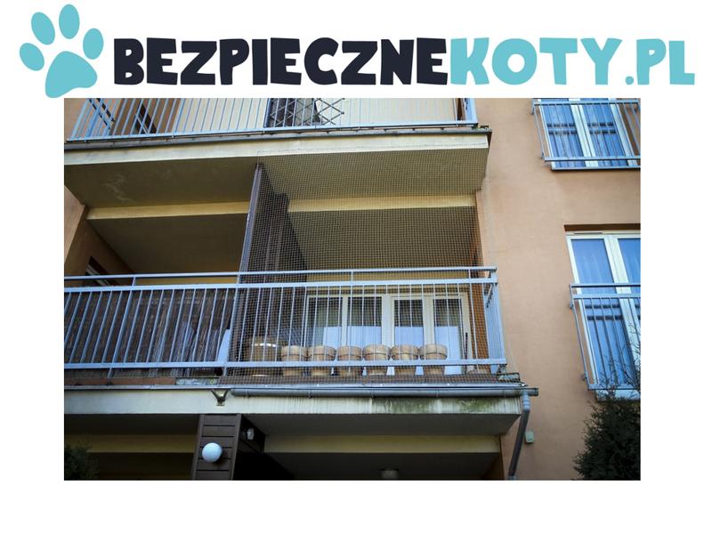 Montaż siatki na balkonie