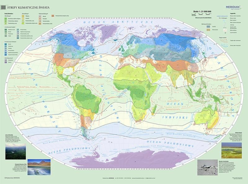 Odkryj kompletną mapę stref klimatycznych: wszystkie typy klimatu na Ziemi w jednym miejscu