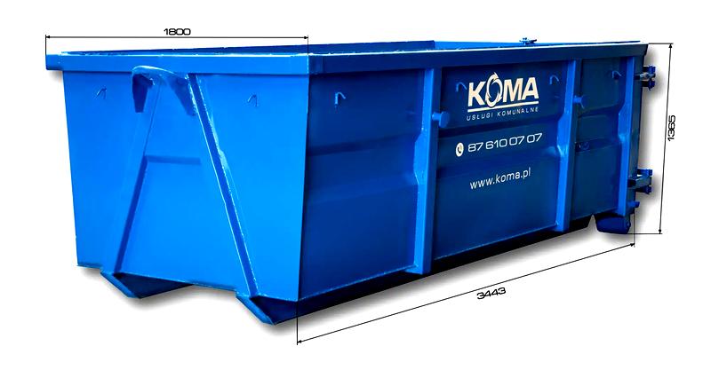 Wynajem kontenerów na gruz