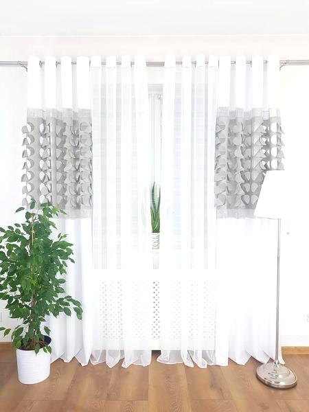 Firany laserowo wycinane