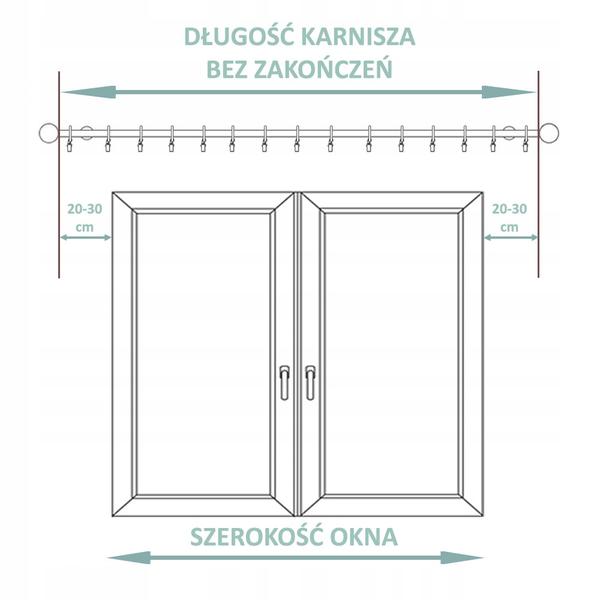 Jak dobrać wysokość karnisza